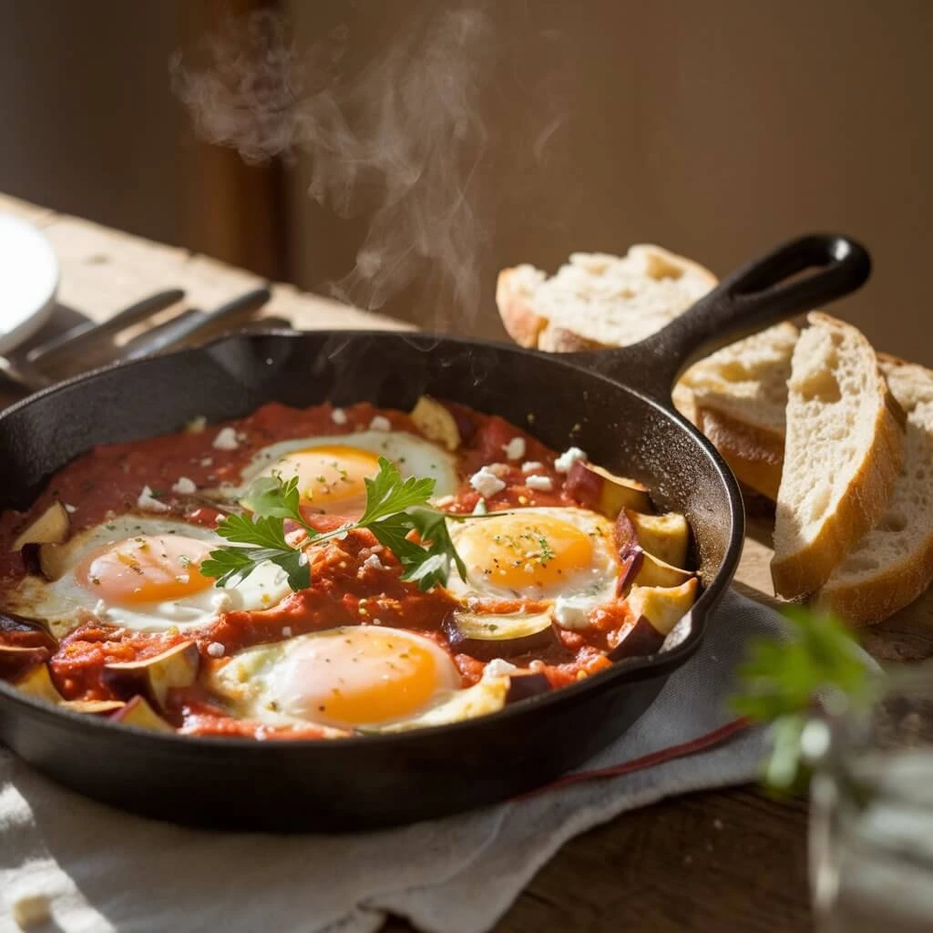 breakfast recipes with eggplant